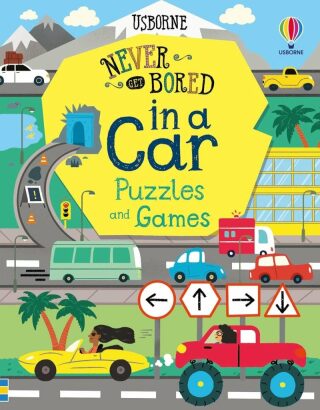 Never Get Bored in a Car Puzzles & Games - Lan Cook
