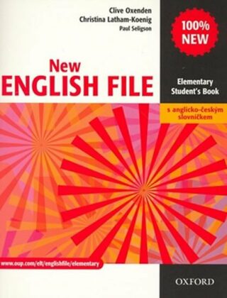 New English file elementary Studenťs Book s anglicko-českým slovníčkem - Clive Oxenden,Paul Seligson,Christina Latham-Koenig