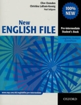 New English File Pre-intermediate Student´s Book S Anglicko-českým Slovníčkem - Clive Oxenden,Christina Latham-Koenig