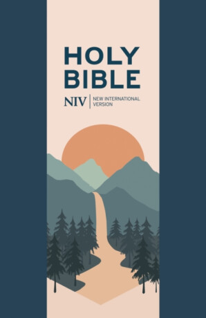NIV Larger Print Personal Navy Blue Bible - New International Version