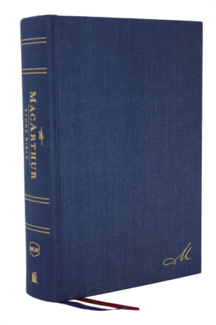 NKJV, MacArthur Study Bible, 2nd Edition, Cloth over Board, Blue, Comfort Print - 