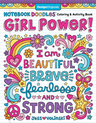Notebook Doodle Girl Power! - Jess Volinski