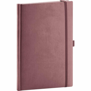 Notes Aprint Neo, růžový, tečkovaný