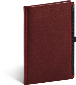 Notes Hardy červený, linkovaný, 13 × 21 cm - neuveden