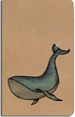 Notes prázdný Velryba A5 - 