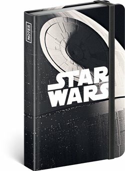 Notes - Star Wars – Death Star, linkovaný, 10,5 x 15,8 cm - neuveden
