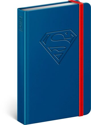 NOTIQUE Notes Superman – Logo, linkovaný, 11 x 16 cm - neuveden