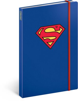 Notes Superman - Symbol, linkovaný, 13 × 21 cm - neuveden