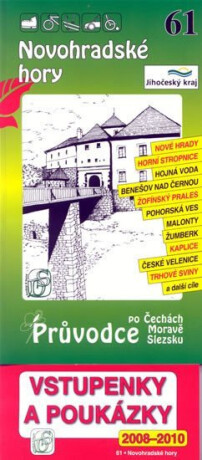 Novohradské hory 61. - Průvodce po Č,M,S + volné vstupenky a poukázky - Petr David st.