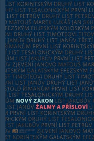 Nový zákon Žalmy a Přísloví - neuveden