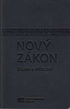 Nový zákon Žalmy a Přísloví - neuveden
