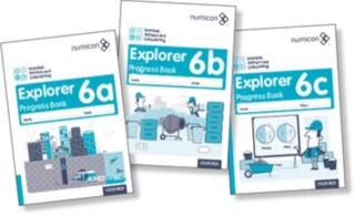 Numicon: Number, Pattern and Calculating 6 Explorer Progress Books ABC (Mixed pack) - Adella Osborne,Tony Wing,Jayne Campling