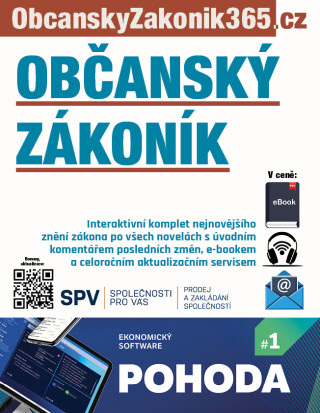 Občanský zákoník 2026 s úvodním komentářem změn -  Redakční kolektiv