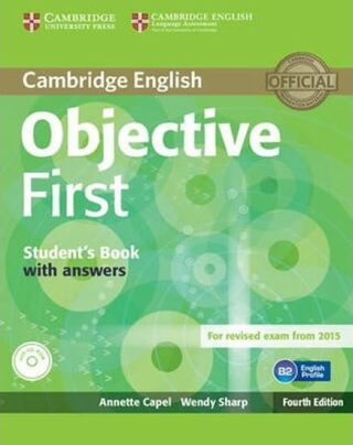Objective First Student´s Book with Answers & CD-ROM, 4th Edition - Annette Capel,Wendy Sharp