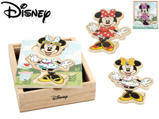 Obleč Minnie Vkládačka dřevěná - 