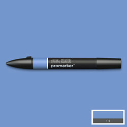 Oboustranný popisovač WN Promarker – Cobalt Light Blue (B637) - 