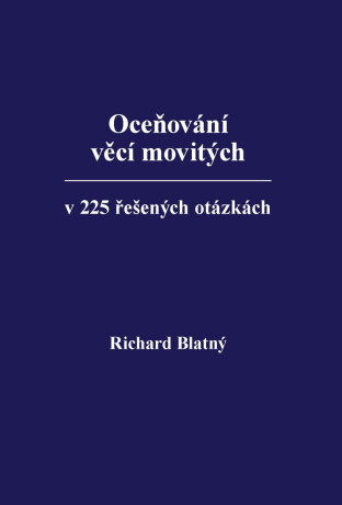Oceňování věcí movitých - Richard Blatný