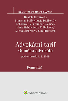 Odměna advokáta (vyhláška č. 177/1996 Sb., advokátní tarif) - komentář, 2. vydání - kolektiv autorů