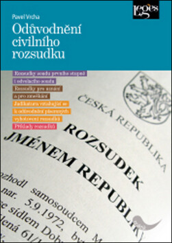 Odůvodnění civilního rozsudku - Pavel Vrcha