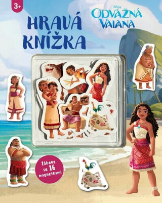 Odvážná Vaiana Hravá knížka - 