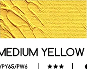Olejová barva Meeden 60ml – 12 Medium Yellow - 