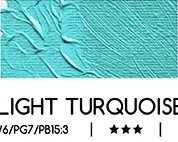 Olejová barva Meeden 60ml – 33 Light Turquoise Blue - 