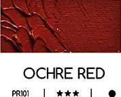 Olejová barva Meeden 60ml – 40 Ochre Red - 