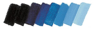 Olejová barva Mussini 35ml – 490 Prussian/Paris blue - 