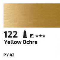 Olejová barva Rosa 45ml – 122 yellow ochre - 