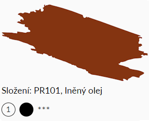 Olejová barva Umton 20ml – 0008 Puzzuola - 