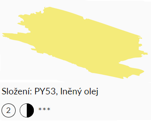 Olejová barva Umton 20ml – 0084 Nikl žlutý - 