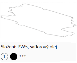 Olejová barva Umton 20ml – 0096 Polární bílá - 