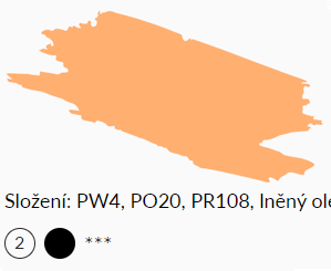 Olejová barva Umton 20ml – 0098 Růžová lososová - 