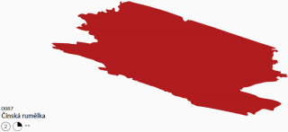 Olejová barva Umton 60ml – 0087 Čínská rumělka - 