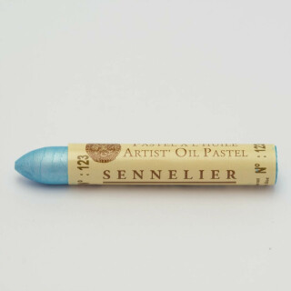 Olejový pastel Sennelier 123 Transp. Blue Irid. - 