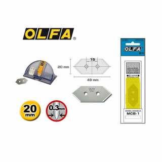 Olfa náhradní nůž MCB-1 pro MC-45 - 