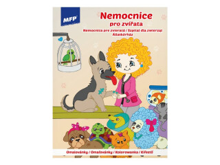 Omalovánky MFP A4 Nemocnice pro zvířátka 210x276mm/32 - 