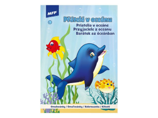 Omalovánky MFP A4 Přátelé v oceánu 2 210x295mm/16 - 