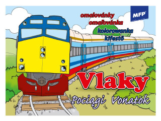 Omalovánky MFP Vlaky - 