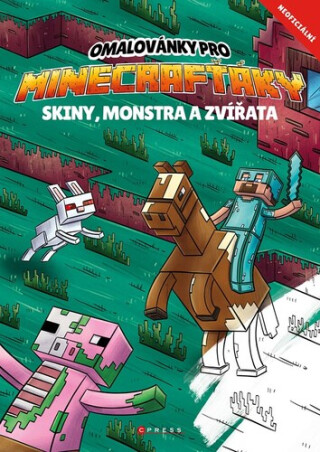 Omalovánky pro Minecrafťáky - 