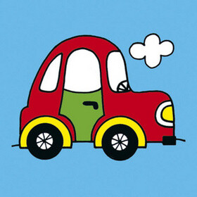 Omyvatelná-První obrázky 3 (Autíčko) - 
    