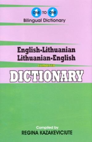 One-to-one dictionary - 