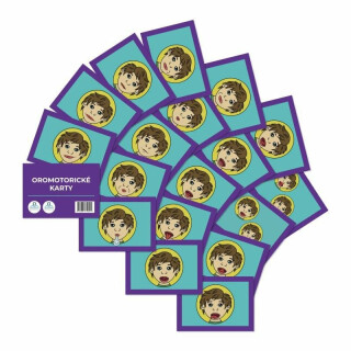 Oromotorické cviky - karty - Martin Staněk,Gabriela Svobodová