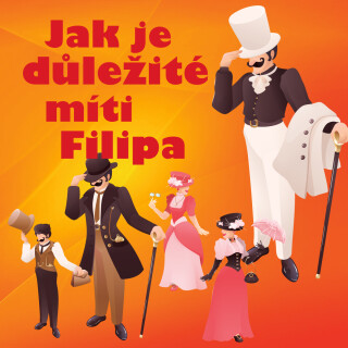 Oscar Wilde: Jak je důležité míti Filipa - Oscar Wilde, Gabriela Vránová, Jaroslav Kepka, Bořivoj Navrátil, Luděk Kopřiva, Jiřina Petrovická - audiokn