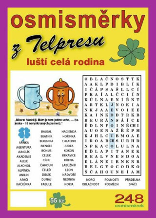 Osmisměrky z Telpresu luští celá rodina 1/19 - 248 osmisměrek - Pavel Mazáč