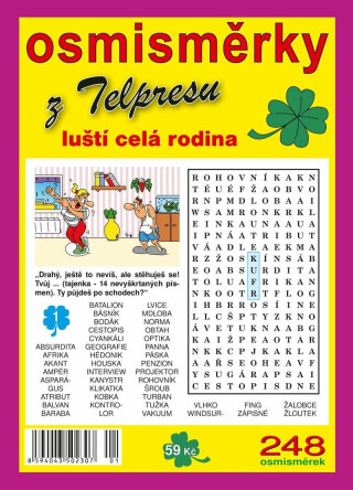 Osmisměrky z Telpresu luští celá rodina 1/2024 - 248 osmisměrek - 