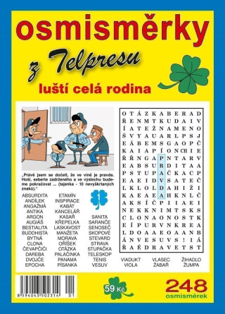 Osmisměrky z Telpresu luští celá rodina 2/2024 - 248 osmisměrek - neuveden