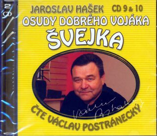 CD OSUDY DOBRÉHO VOJÁKA ŠVEJKA 9.-10.DÍL - Jaroslav Hašek