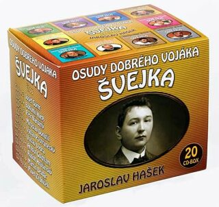 Osudy dobrého vojáka Švejka (komplet 20 CD) - Jaroslav Hašek