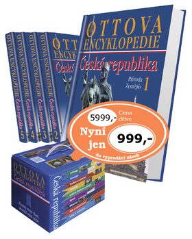Ottova encyklopedie Česká republika 1.-5.díl (Defekt) - 
